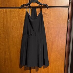 Halara breezeful cut out pocket pleated mini quick dry casual dress